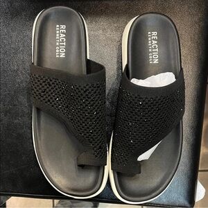 Kenneth Cole Reaction Black Sandals